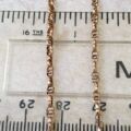 Antique Chain Necklace in 9ct gold, 18 inches.