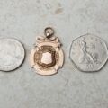Antique Engraved Medallion in 9ct Rose Gold