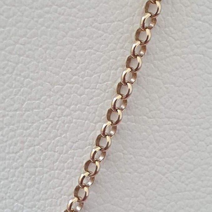 Belcher Chain in 9ct Gold, 18 inches.
