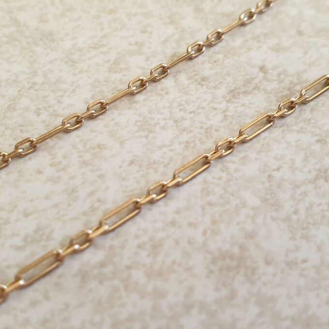 Fancy Link Chain in 9ct Gold, 20 inches