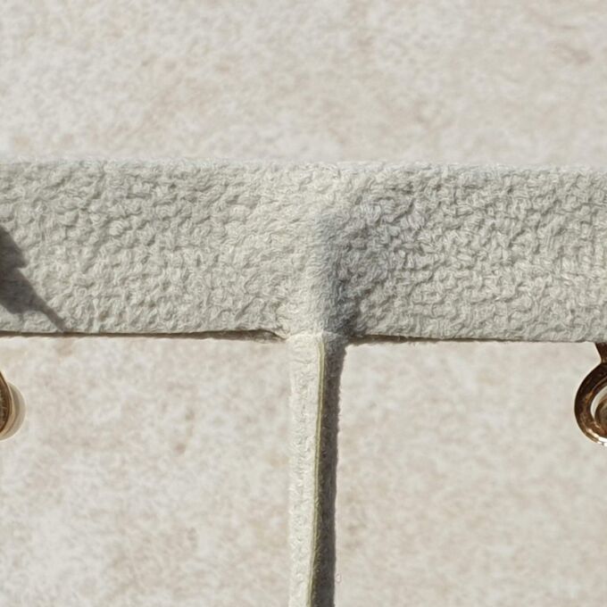 Pearl Infinity Drop Earrings in 9ct Gold