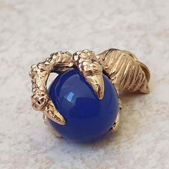 Dragon or Eagle Claw Talon Pendant in 9ct Gold