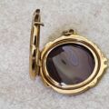 Ornate Flower Locket in 9ct Gold