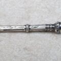 Antique Ornate Propelling Pencil in Silver with Vintage Box