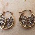 Tree of Life Earrings in 9ct Gold