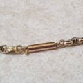 Antique Chain in 9ct Gold, 17 inches.