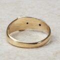 Bold Vintage Buckle Ring in 9ct Gold, a UK Q 1/2 or a US 8 3/4.