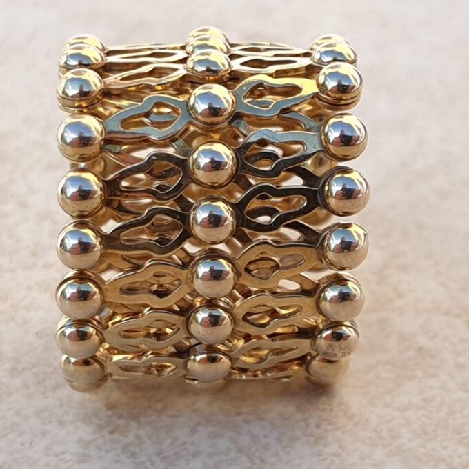 Expanding Ring in 9ct Gold, fits almost anyone!