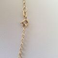 Oval Belcher or Rolo Chain in 9ct Gold, 17.5 inches.