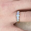 Graduating Five Stone Opal Ring in 9ct Gold,  a UK O or a US 7 3/4.
