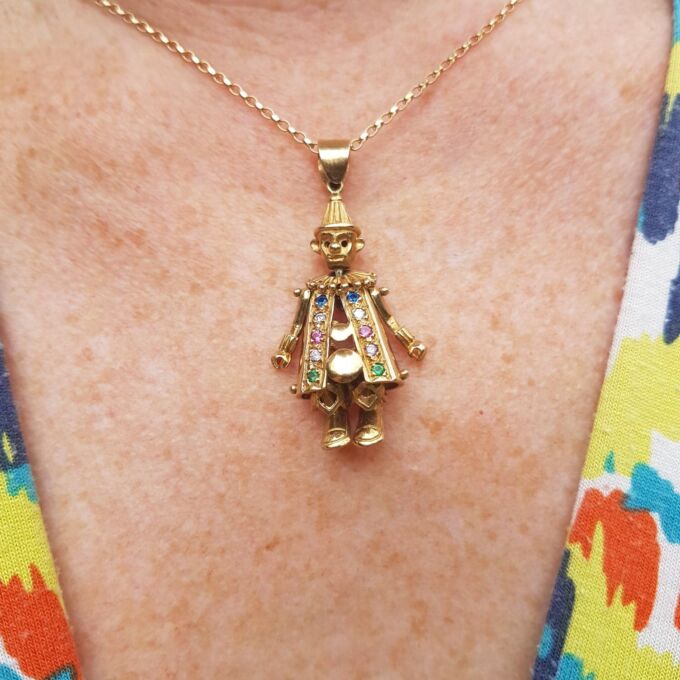 Clown necklace clearance argos