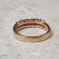Opal and Garnet Ring in 9ct Gold, a UK J or a US 5