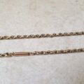 Antique Chain in 9ct Gold, 17 inches.