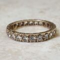 Reserved – Spinel Full Eternity Ring in 9ct Gold, a UK M or a US 6 1/2