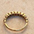 DEAREST Acrostic Ring in 9ct Gold,  a UK L 1/2 or a US 6 1/4