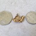 Tortoise Charm Pendant in 9ct Gold