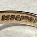Part Engraved Signet Ring in 9ct Gold, a UK R 1/2 or a US 9