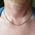 Belcher Chain in Sterling Silver, 16 inches.
