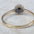 Sapphire and Diamond Ring in 9ct Gold,  a UK S or a US 91/2.