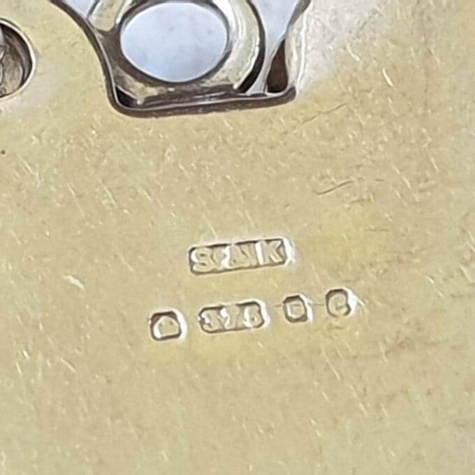 Engraved Front Fully Working Heart Padlock in 9ct Gold