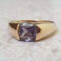 Amethyst Ring in 9ct Gold.