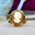 Cameo Ring in 9ct Gold.
