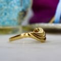 Wave Design Ring in 9ct Gold.