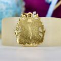 Ornate Shield Medallion in 9ct Gold.