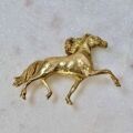 Horse Pendant in 9ct Gold.