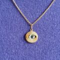 Evil Eye Charm Pendant in 9ct Gold