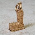 Big Ben, Westminster, Pendant Charm in 9ct Gold