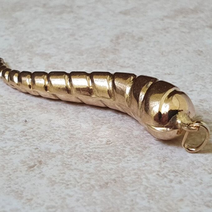 Cornicello Horn Pendant in 9ct Gold