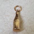 Coca Cola Bottle Charm Pendant in 9ct Gold