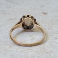 Opal and Sapphire Cluster Ring in 9ct Gold