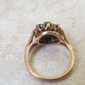 Turquoise Cluster Ring in 9ct Gold