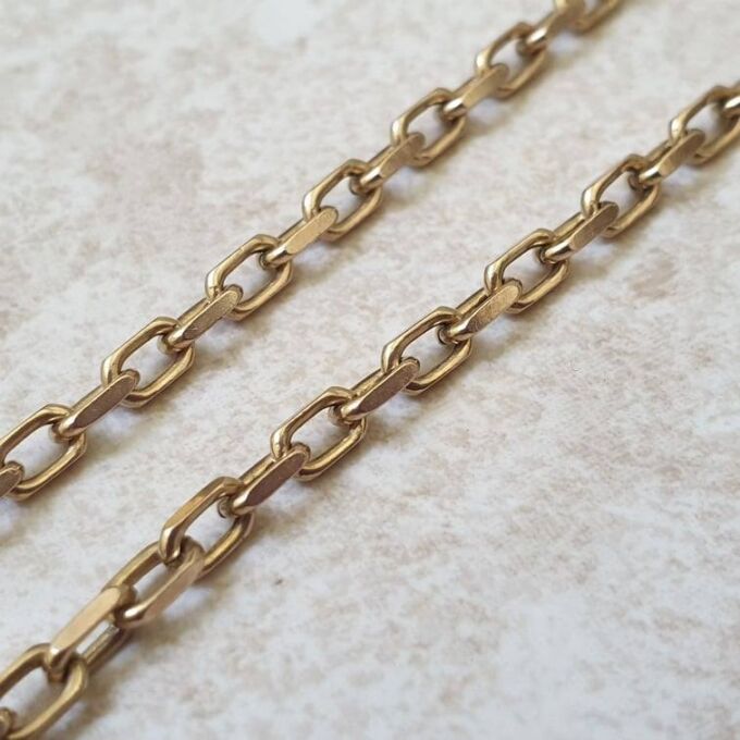 Reserved – Heavy Cable Chain in 9ct Gold, 19 inches.