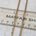 Reserved – Heavy Cable Chain in 9ct Gold, 19 inches.