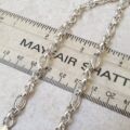 Heavyweight Fancy Link Long Chain in Sterling Silver