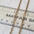 Reserved – Heavy Cable Chain in 9ct Gold, 19 inches.