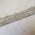 Heavyweight Fancy Link Long Chain in Sterling Silver