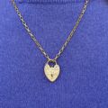 Heart Padlock in 9ct Gold