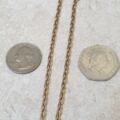 Reserved – Heavy Cable Chain in 9ct Gold, 19 inches.
