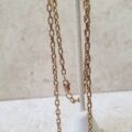 Reserved – Heavy Cable Chain in 9ct Gold, 19 inches.