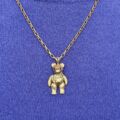 Teddy Bear Pendant in 9ct Gold