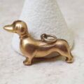 Delightful Dachshund Pendant in 9ct Gold