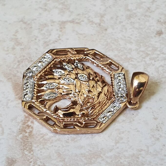 Eagle Pendant in 9ct Gold