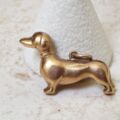 Delightful Dachshund Pendant in 9ct Gold