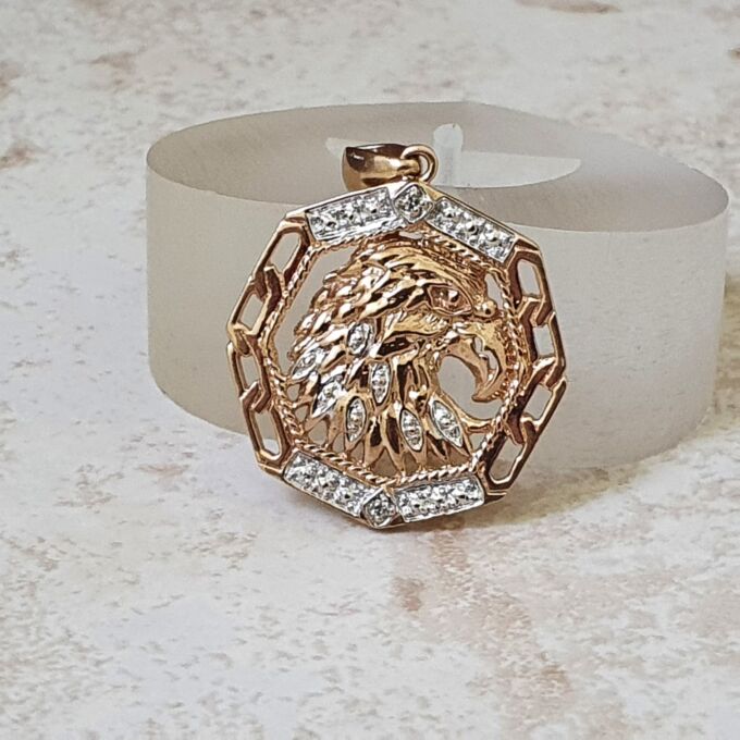 Eagle Pendant in 9ct Gold