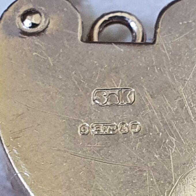 Sunburst Heart Pendant in 9ct Gold