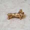 Small Dog Pendant in 9ct Gold